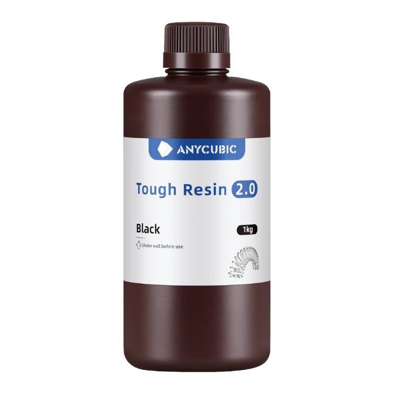 "AnyCubic Tough Resin 2.0" (juoda)