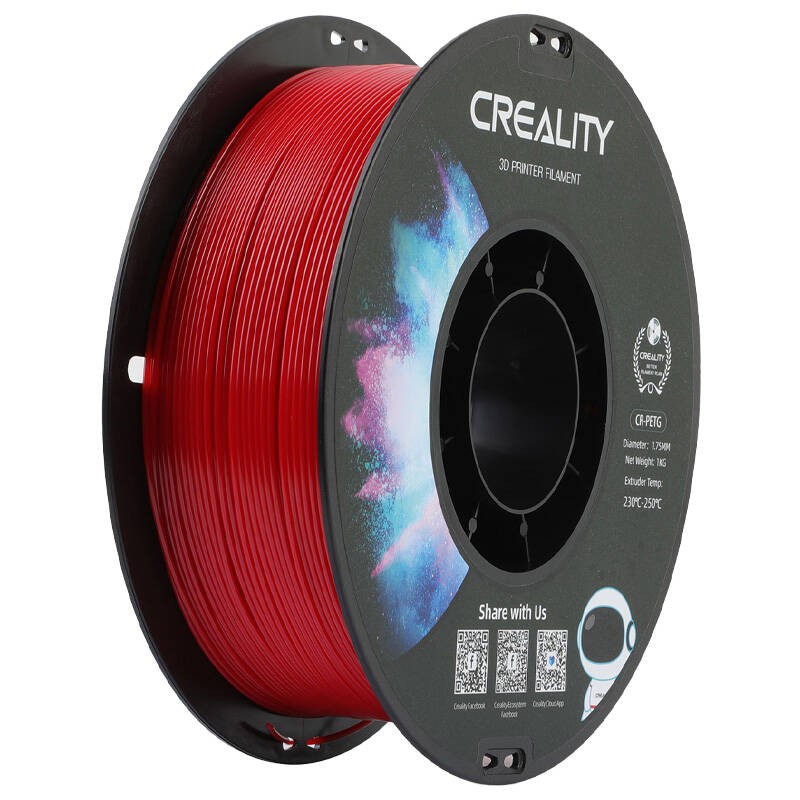 CR-PETG gija Creality (raudona)