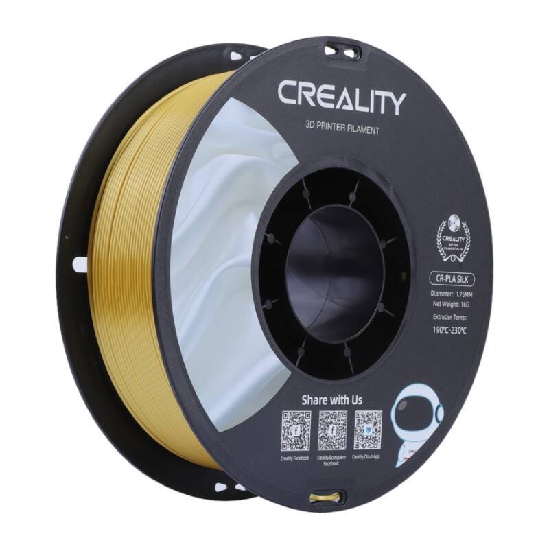 CR-Silk PLA gija Creality (auksinė)