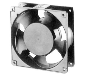 Ventiliatorius 120x120x38mm 230VAC 23W 165m³/h 44.5dBA su įv.  SUNON RoHS