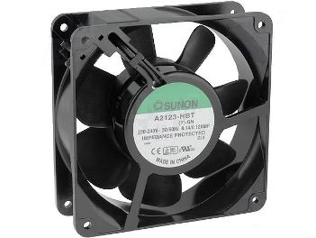 Ventiliatorius 120x120x38mm 230VAC 22W 190m³/h 47dBA su g. SUNON RoHS