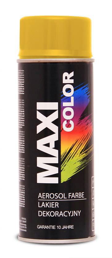 Purškiami dažai MAXI COLOR RAL1004, aukso geltonos sp., 400 ml