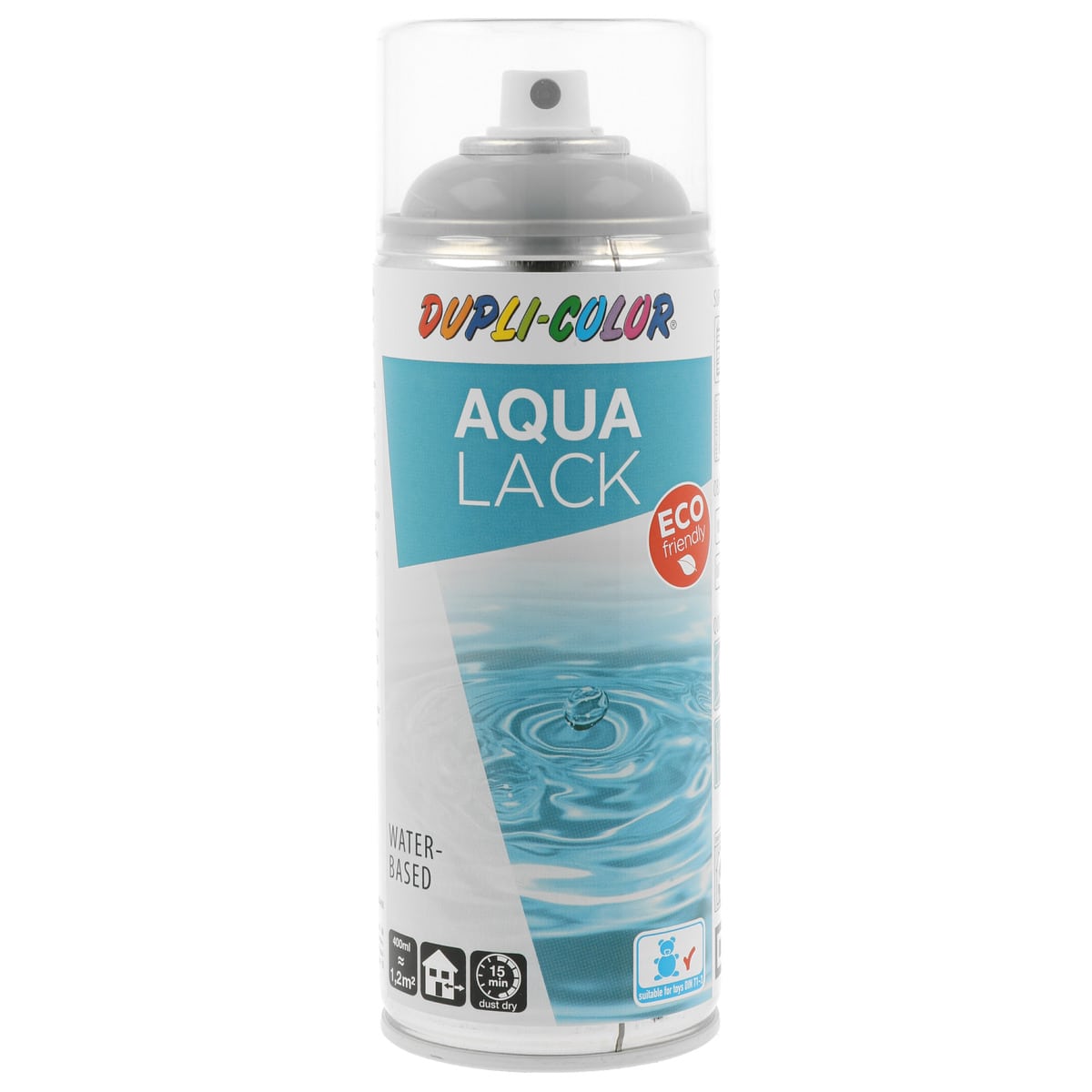 Purškiami dažai DUPLI-COLOR AQUA RAL7001, Silver grey, blizgūs, 350 ml