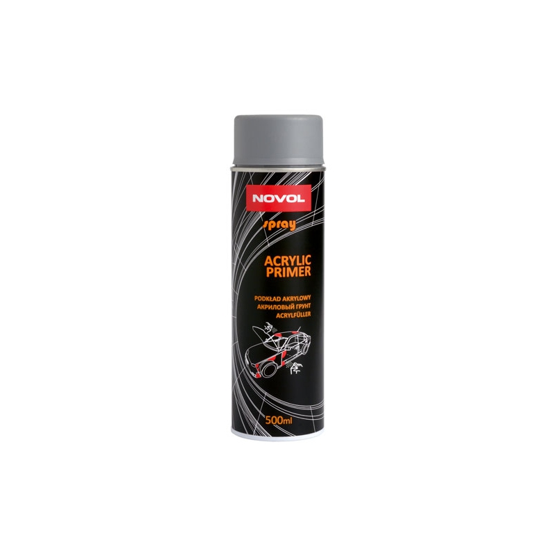 Akrilinis gruntas pilkas ACRYLIC PRIMER aerozolinis 500ml