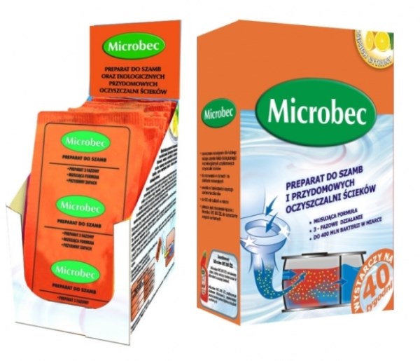 Preparatas nuotekų duobėms Microbec 25 g
