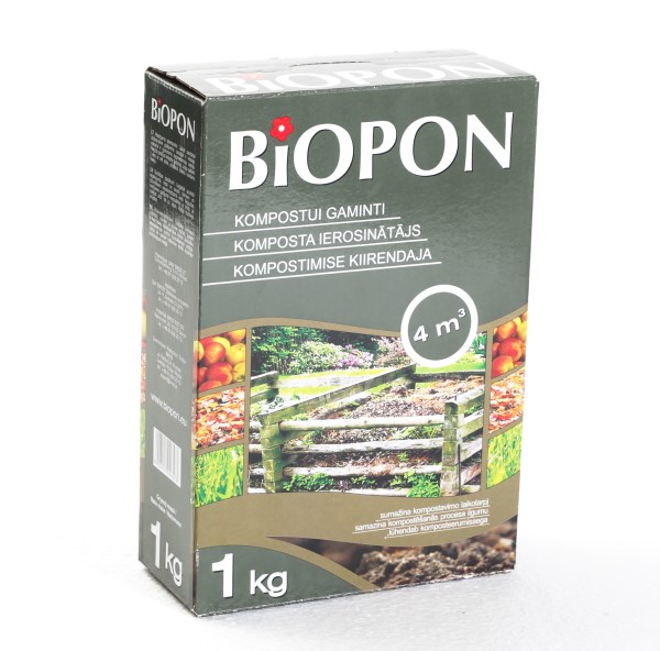 Priemonė spartinanti kompostavimą 1 kg