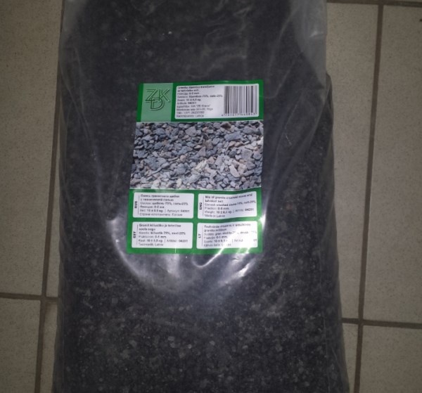 Techninė druska ir smulkinta granito skalda10 kg