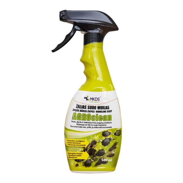 Žalias sodo muilas Spray AGROclean 500 ml