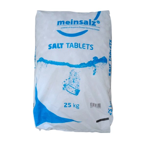 Druska minkštinimo, filtrams tabletėmis 25 kg