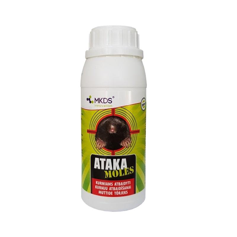 Dirvos priedai nuo kurmių ATAKA MOLES, 500 ml