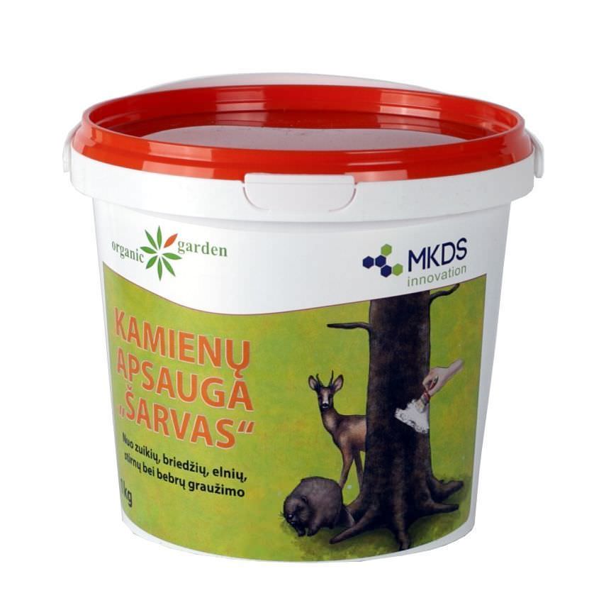 Kamienų apsauga ŠARVAS ORGANIC GARDEN, 1 kg