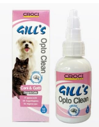 CROCI GILL'S OPTO-CLEAN Akių Valiklis 50ml