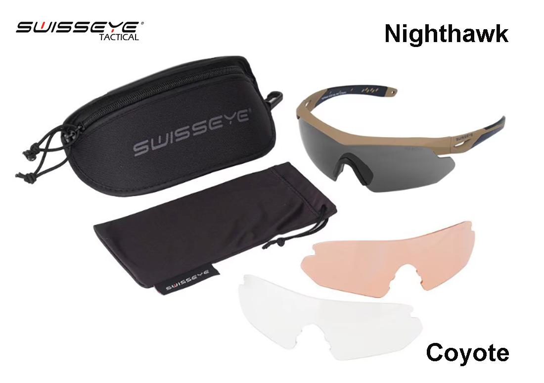 Taktiniai akiniai Swiss Eye Nighthawk Coyote MLP išsiuntimas 9 d.