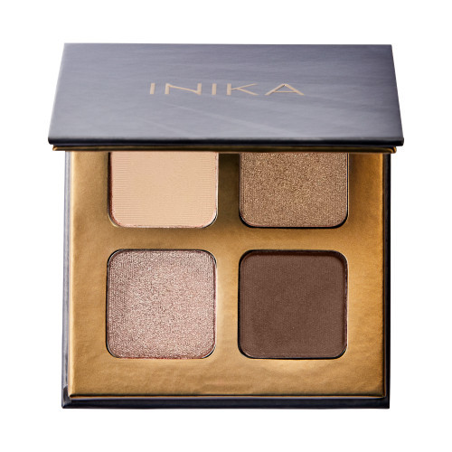 Inika Organic Eyeshadow Quad Palette Akių šešėlių paletė, Wind*