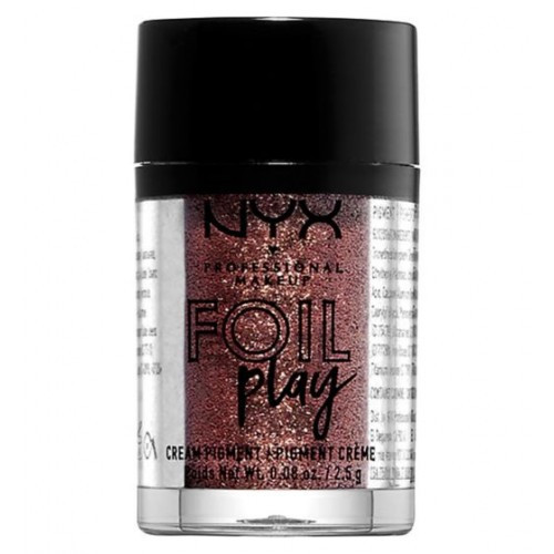 NYX Professional Makeup Foil Play Cream Pigment Pigmentas akims, Red Armour