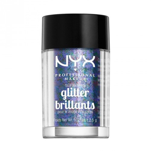 NYX Professional Makeup Face & Body Glitter Kūno ir veido blizgis, Violet