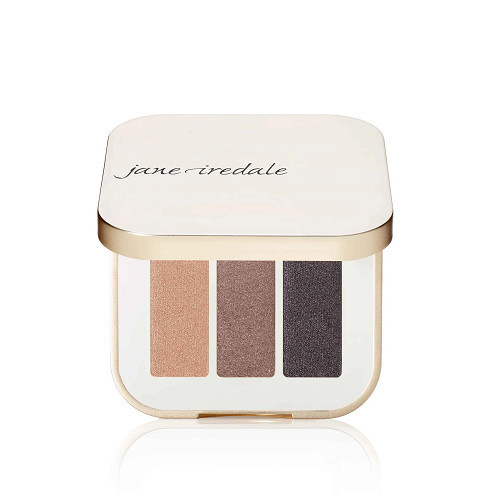 Jane Iredale PurePressed Eye Shadow Triple Trijų spalvų akių šešėliai, Brown Sugar