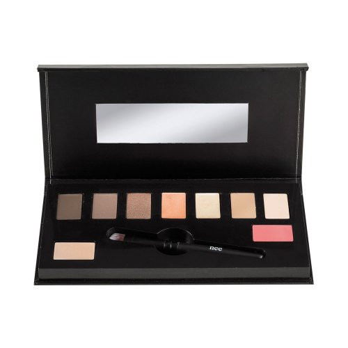 Nee Make Up Milano Nude Palette Akių šešėlių paletė, 9 x 0.9 g