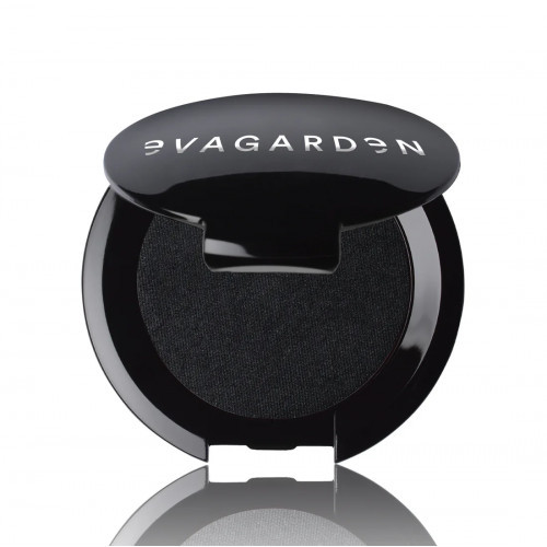 EVAGARDEN Eye Shadow Velvet Matte Matiniai akių šešėliai, 128 Black