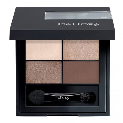 Isadora Quartet Eyeshadow Akių šešėlių paletė, 04 Cappuccino