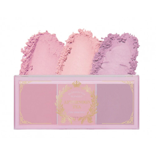 I'M MEME I'm Afternoon Tea Blusher Palette Skaistalų paletė, 05 Blossom Tea Blended