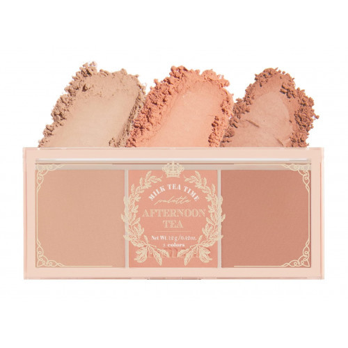 I'M MEME I'm Afternoon Tea Blusher Palette Skaistalų paletė, Milk Tea Time