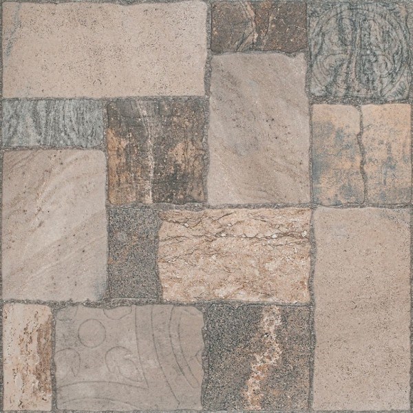 Plytelės grindų MIDWAY BROWN 42x42cm