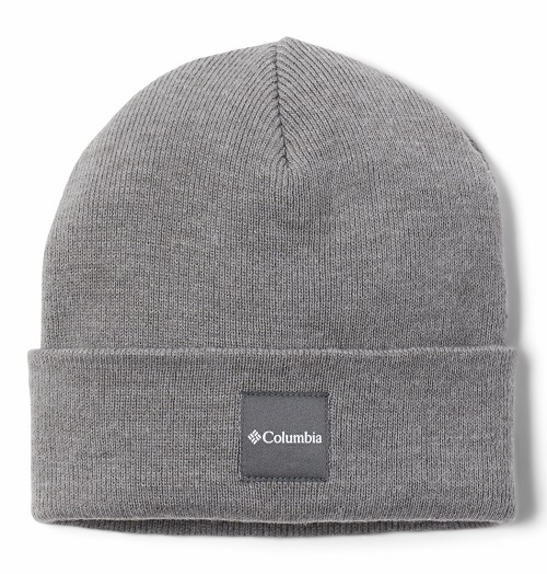 Columbia kepurė CITY TREK Heavyweight Beanie. Spalva šviesiai pilka