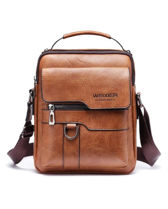 Vyrų pečių krepšys 9,7" ipad vyrams PU odos Crossbody krepšiai verslo piniginė