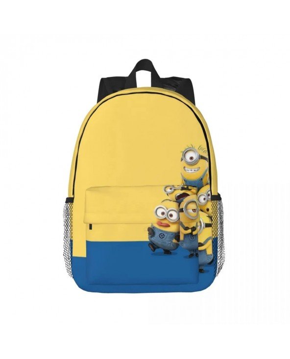Kaip Minionas-s-stilius didelės talpos vandeniui atspari vaikų mokyklinė kuprinė