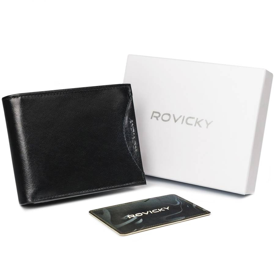 Vyriška odinė piniginė Rovicky RV51