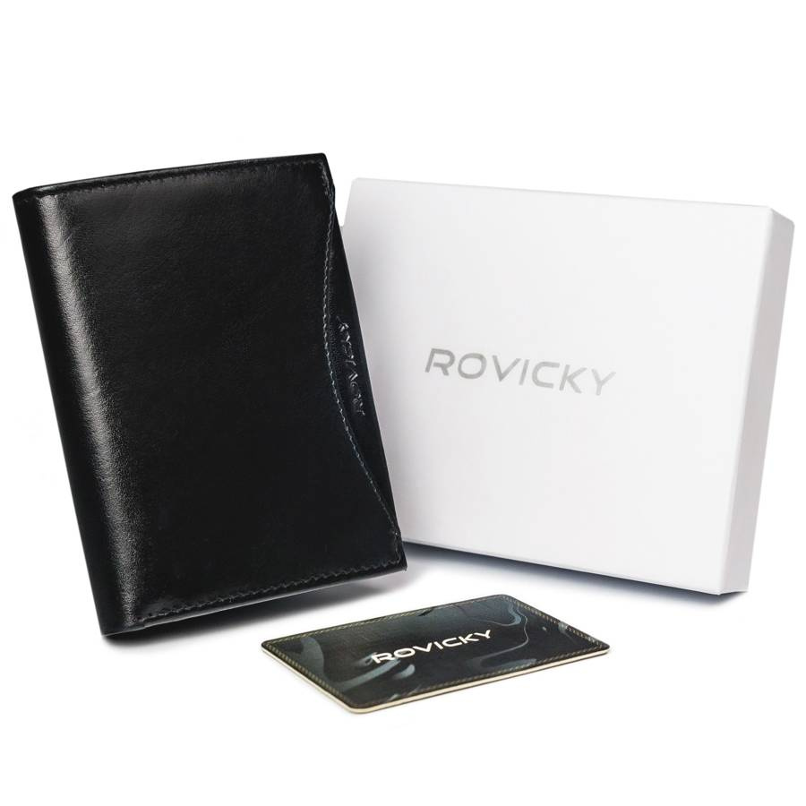 Vyriška odinė piniginė Rovicky RV49