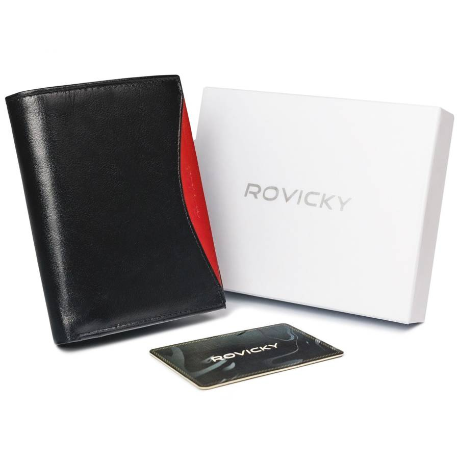 Vyriška odinė piniginė Rovicky RV48