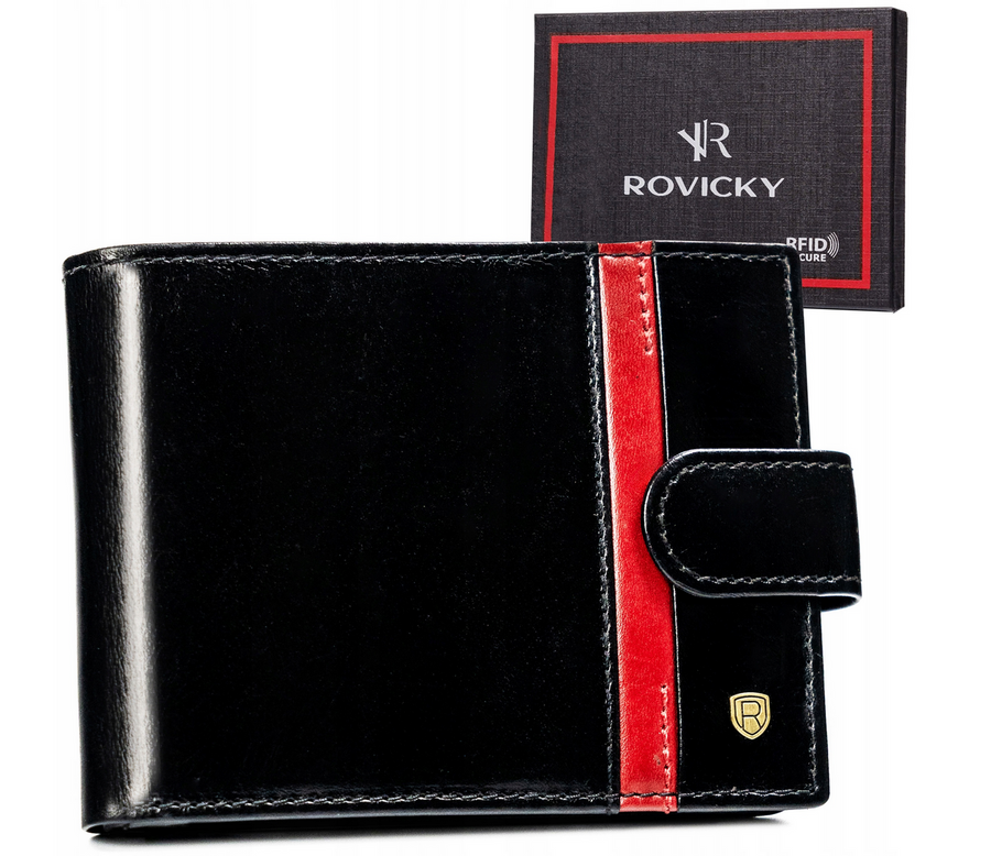 Vyriška odinė piniginė Rovicky RV163