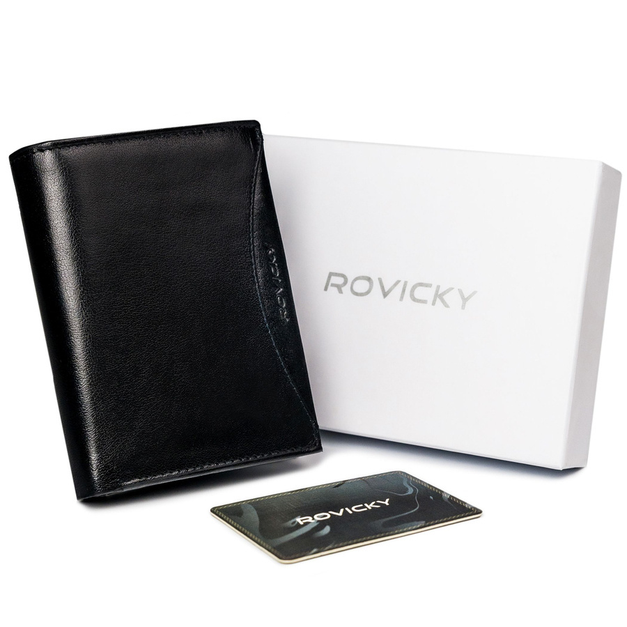 Vyriška odinė piniginė Rovicky RV43