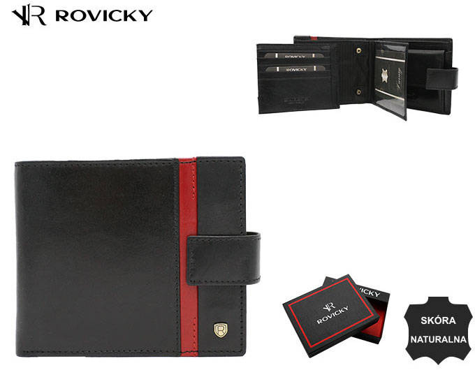 Vyriška odinė piniginė Rovicky RV160