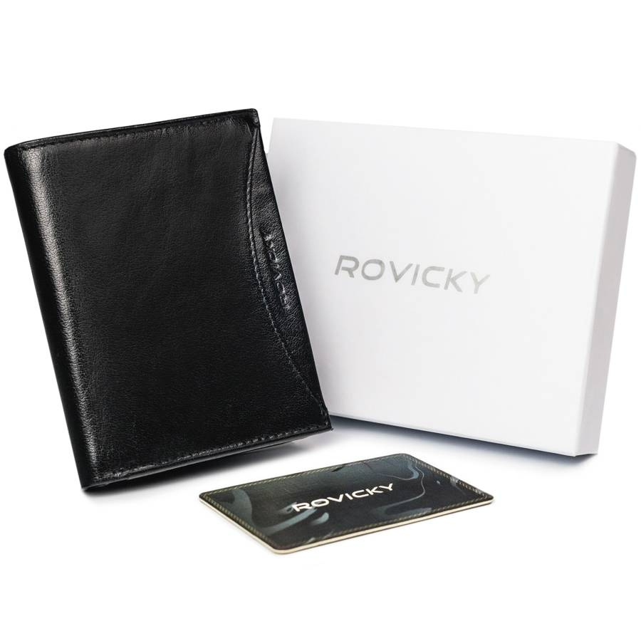 Vyriška odinė piniginė Rovicky RV37