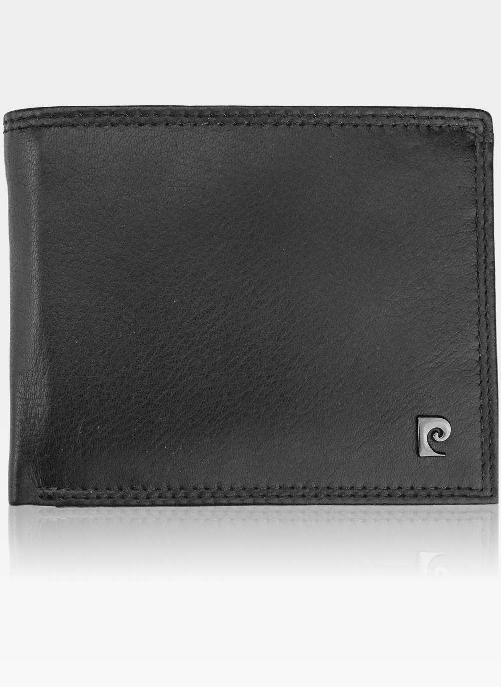 Vyriška odinė piniginė Pierre Cardin Tilak47 8806, juoda