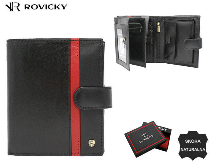 Vyriška odinė piniginė Rovicky RV152