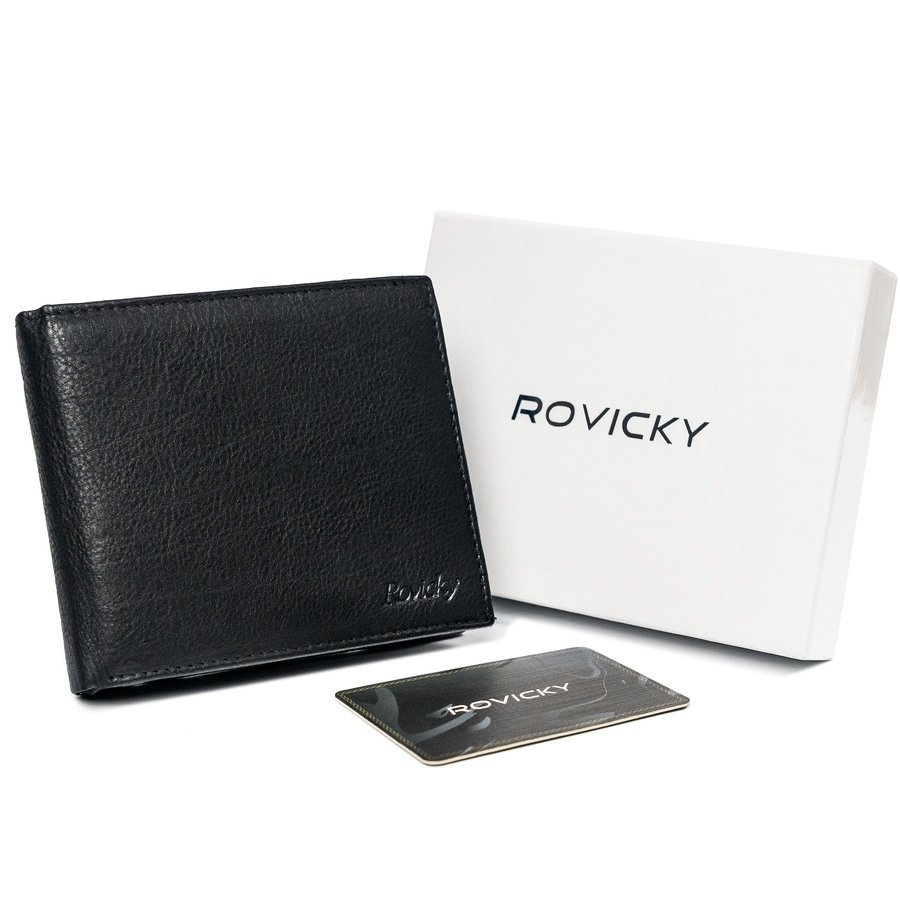 Vyriška odinė piniginė Rovicky RV24