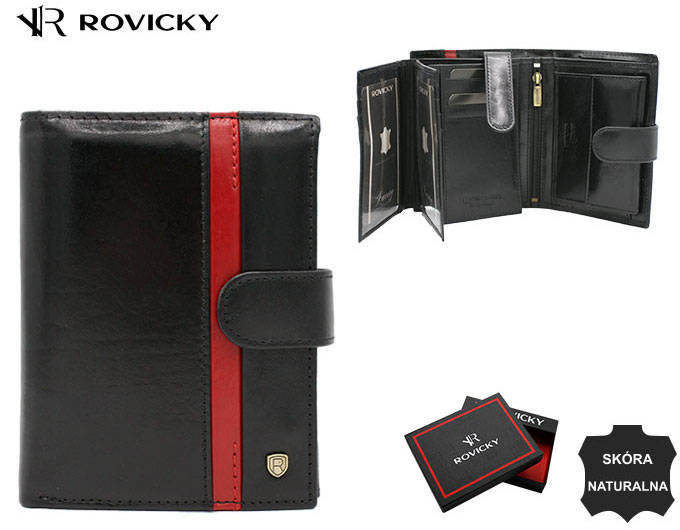 Vyriška odinė piniginė Rovicky RV148