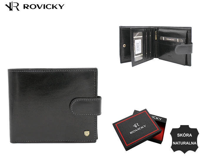 Vyriška odinė piniginė Rovicky RV146