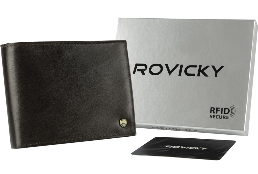 Vyriška odinė piniginė Rovicky RV98
