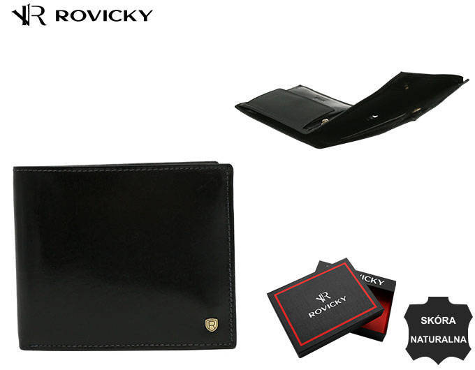 Vyriška odinė piniginė Rovicky RV141