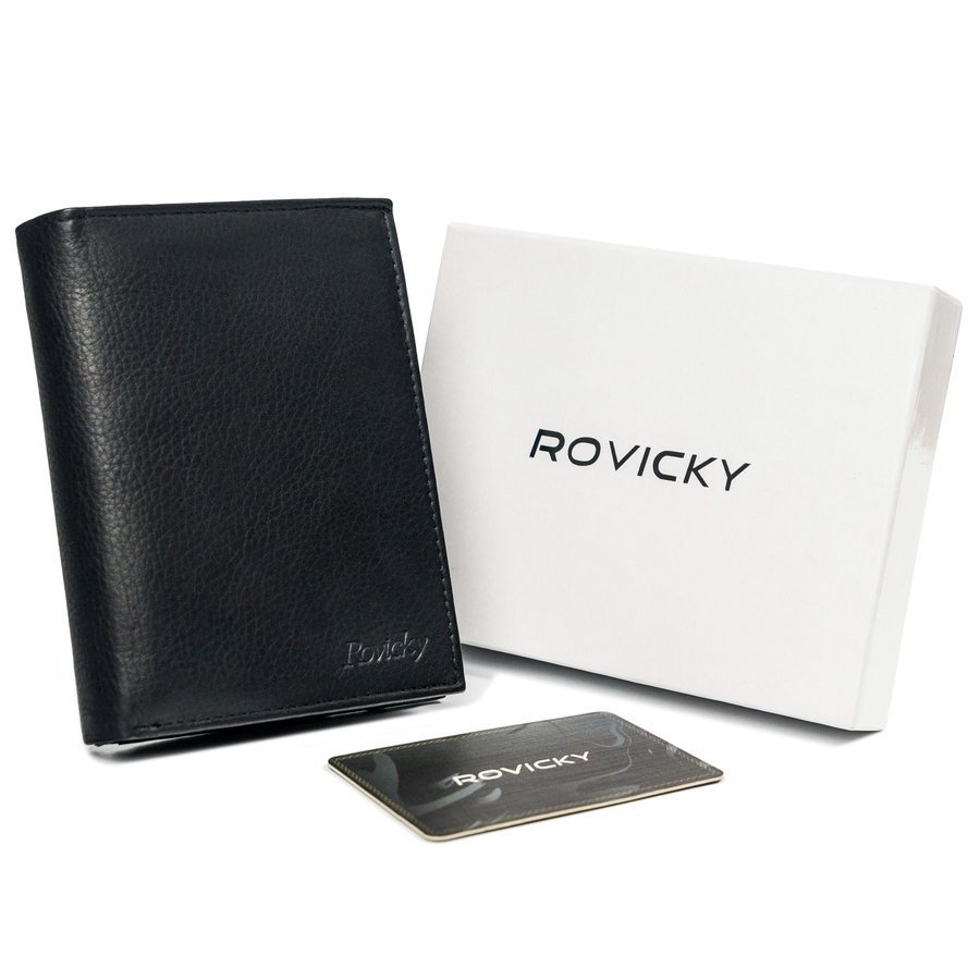 Vyriška odinė piniginė Rovicky RV23