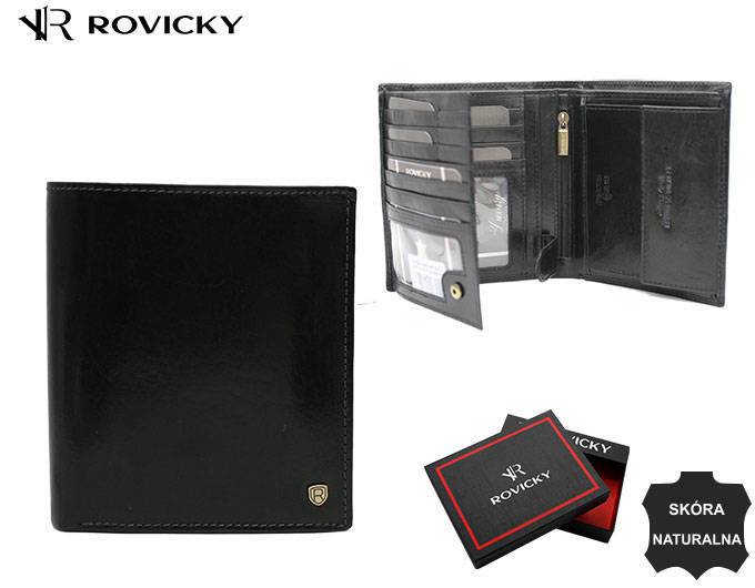 Vyriška odinė piniginė Rovicky RV139