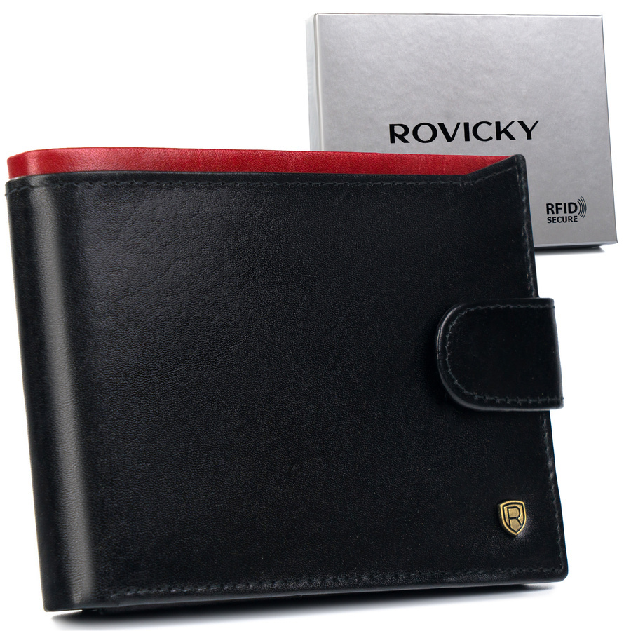 Vyriška odinė piniginė Rovicky RV91
