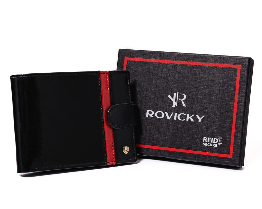Vyriška odinė piniginė Rovicky RV90