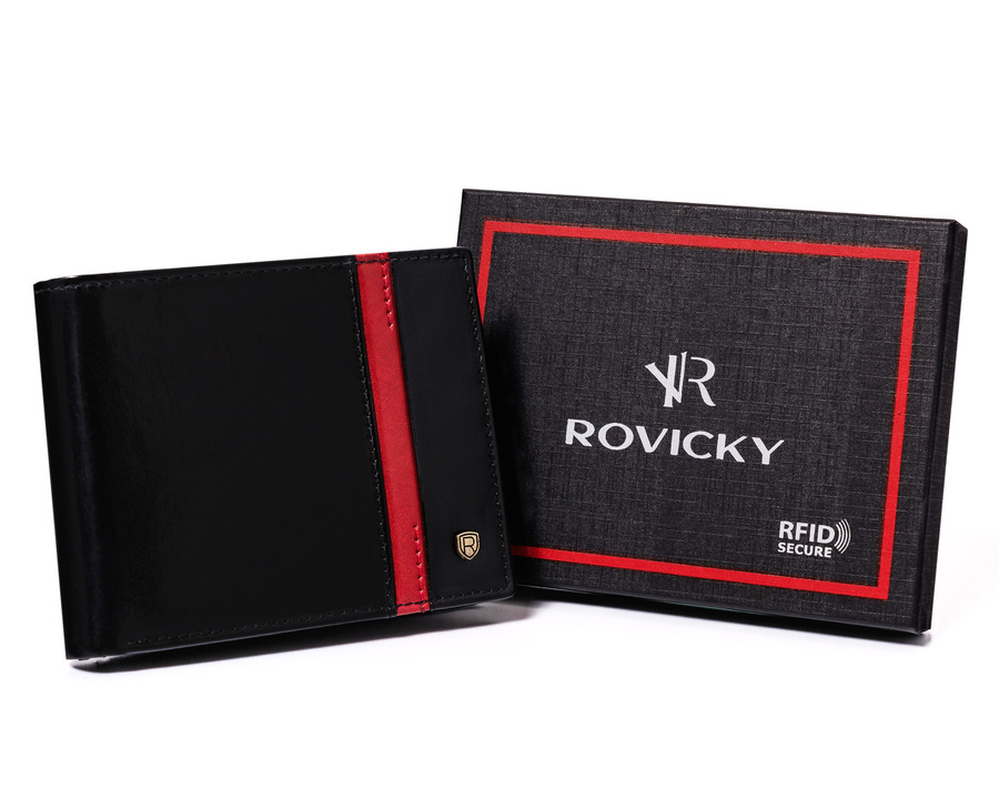 Vyriška odinė piniginė Rovicky RV87