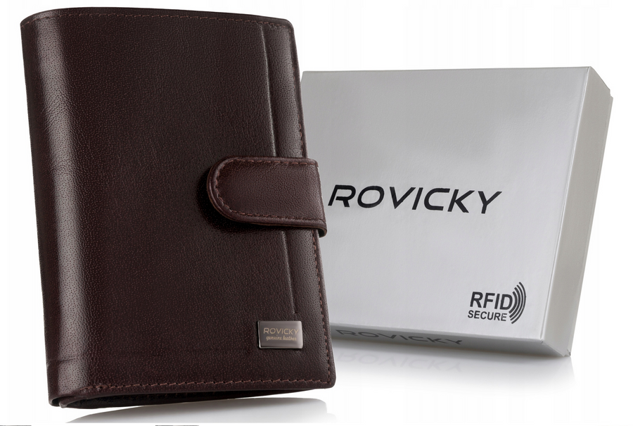 Vyriška odinė piniginė Rovicky RV85